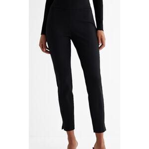 Express Columnist Ankle High RIse Pants Womens XSmall Black